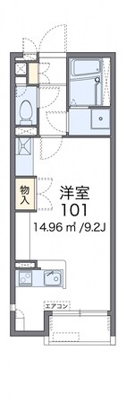 レオネクスト撫子邸の物件間取画像